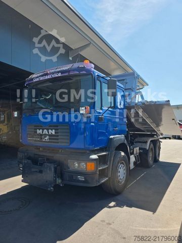 Three-sided tipper truck MAN FE 460 / 6X4 / Wechsel Kipper BORDMATIK + SZM