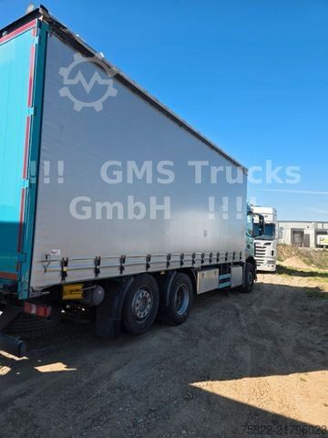 Flatbed truck with tarp MERCEDES-BENZ Antos 2536 / Schiebe Plane / NUR 200 KM