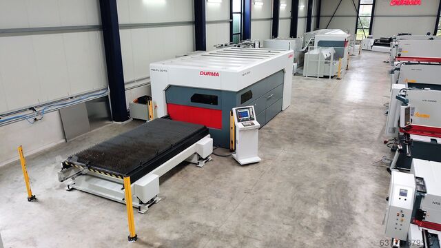 Laser cutting machine DURMA 10 kW HD-F 3015 III Fiber