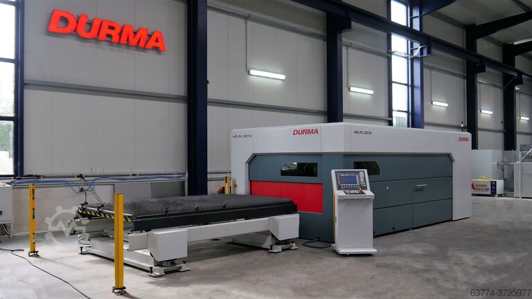 Laser cutting machine DURMA 10 kW HD-F 3015 III Fiber