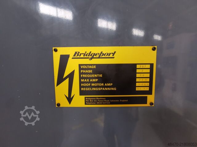 Vertical machining center BRIDGEPORT Interact 720H