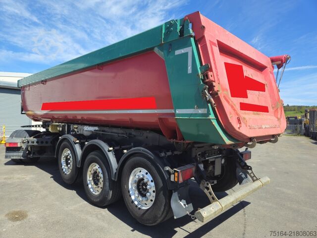 Tipper semitrailer SCHMITZ SKI 24 SL 7.2 Stahlrundmulde