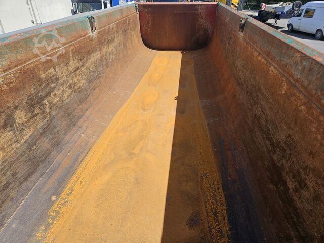 Tipper semitrailer SCHMITZ SKI 24 SL 7.2 Stahlrundmulde