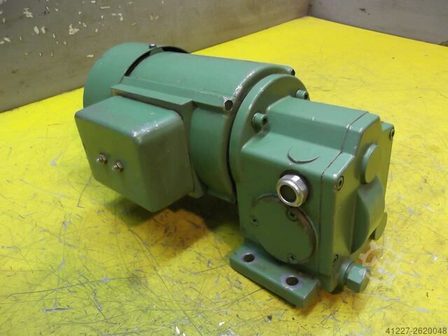 Gear motor 0.75 kW 75 rpm Züver LFV45-1/1