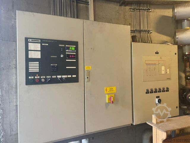 Heating system, wood chip heating Mawera 470 kW (DEMONTIERT!)