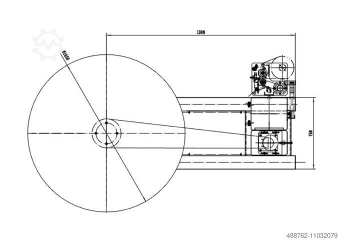 Vorstretch-Palettenwickler 350 % TM-Group