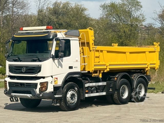 Tipper truck VOLVO FMX 500 Kipper 5,10m + BORDMATIC * 6x4 * TOP