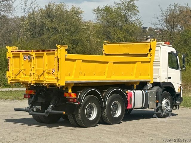 Tipper truck VOLVO FMX 500 Kipper 5,10m + BORDMATIC * 6x4 * TOP