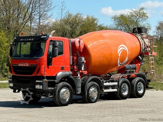 Betonmischer LKW IVECO TRAKKER 410 * Betonmischer  * 8x4 * TOPZUSTAND