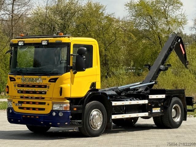 Roll-off tipper truck SCANIA P 230 Abrollkipper * 4x2 * Top Zustand !