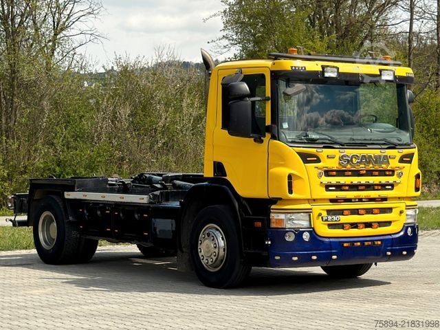 Roll-off tipper truck SCANIA P 230 Abrollkipper * 4x2 * Top Zustand !