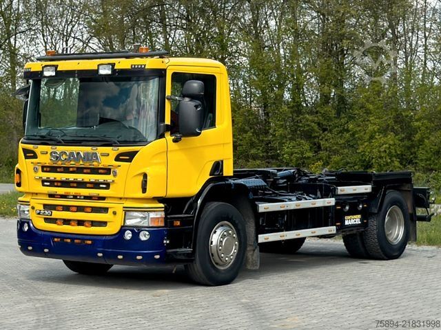 Roll-off tipper truck SCANIA P 230 Abrollkipper * 4x2 * Top Zustand !