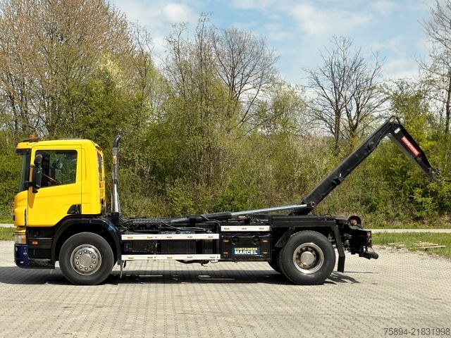 Roll-off tipper truck SCANIA P 230 Abrollkipper * 4x2 * Top Zustand !
