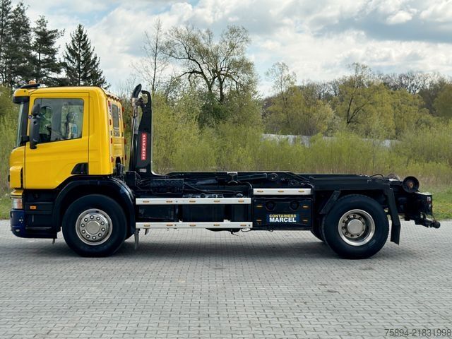 Roll-off tipper truck SCANIA P 230 Abrollkipper * 4x2 * Top Zustand !