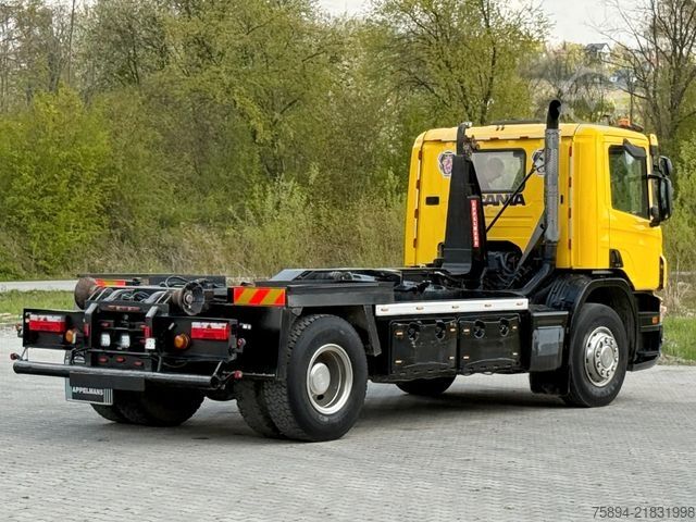 Roll-off tipper truck SCANIA P 230 Abrollkipper * 4x2 * Top Zustand !