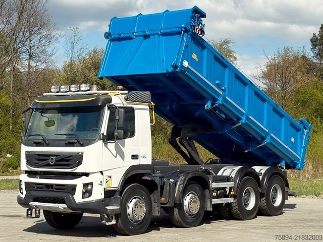 Tipper truck VOLVO FMX 450 Kipper 6,20m + BORDMATIC * 8x4 * TOP