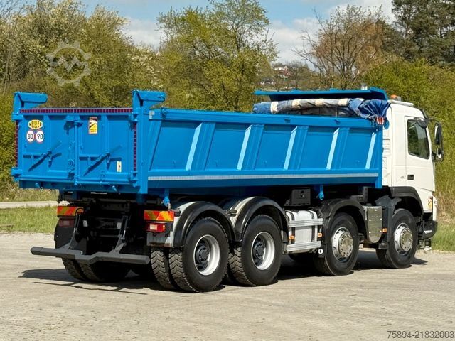 Tipper truck VOLVO FMX 450 Kipper 6,20m + BORDMATIC * 8x4 * TOP