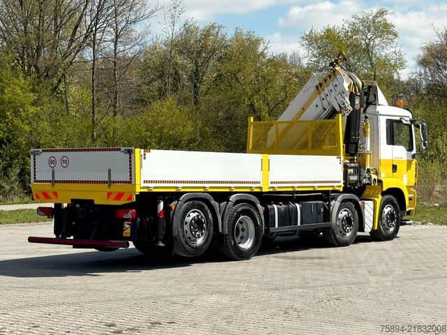 Truck mounted crane MAN TGA 35.440 * HIAB 700 - 5 + FUNK / 8x2 * TOP