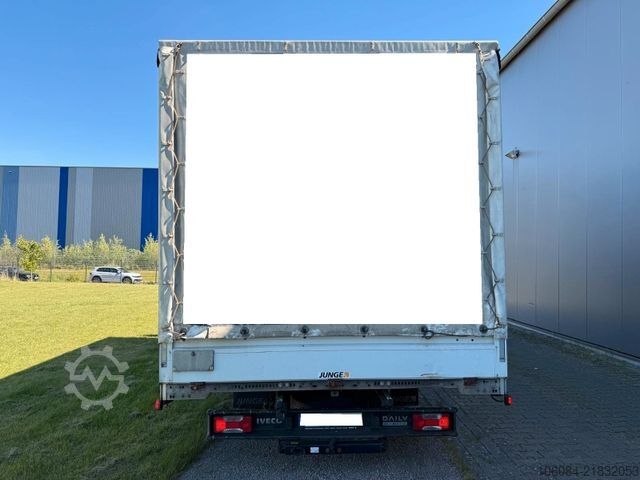 Curtain sider van IVECO Daily 72-210 MAXI PRITSCHE + SCHIEBEPLANE AC AHK