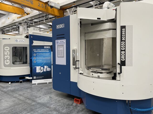 5-Achsen - Universal Bearbeitungszentrum GROB G550 access-SERIE