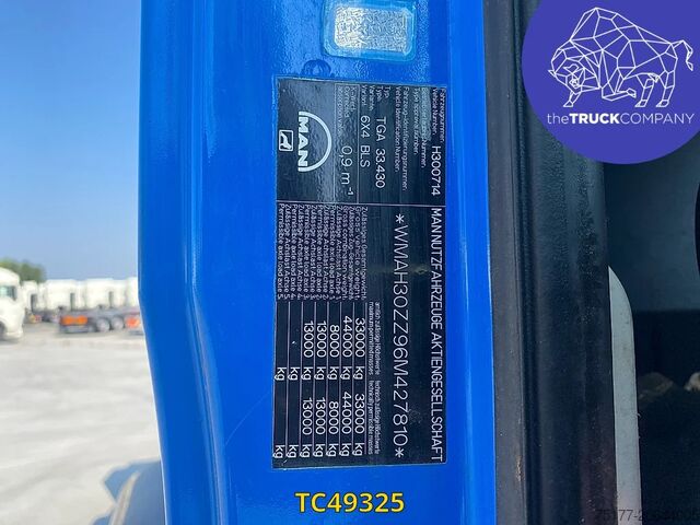 Standard-SZM MAN TGA 33340 BIG AXLES