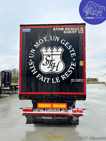 Container transportation Hoet Trailers + Caisse Libner 2018