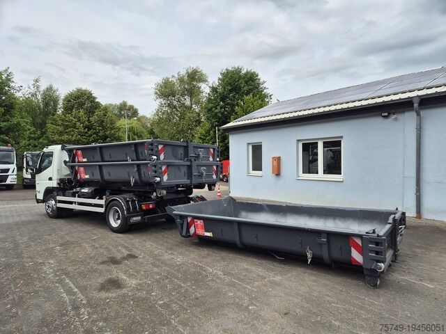 Roll-off tipper truck Fuso FUSO 9C18 40km/h City Abrollkipper WLF Swiss CH