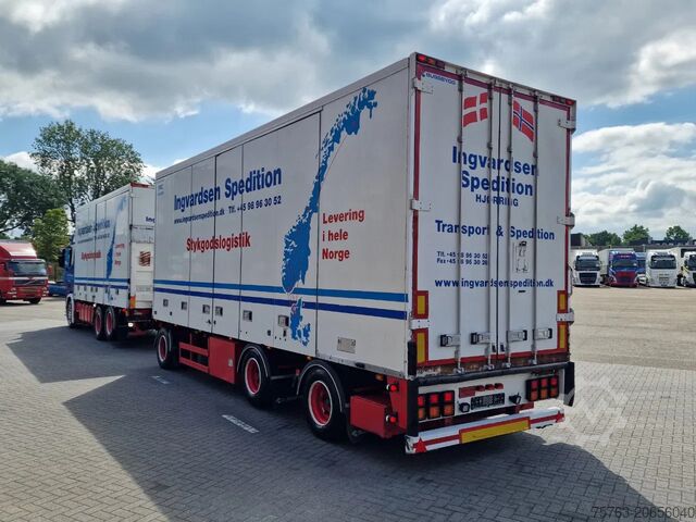 Refrigerated/frozen transport Scania R500 NGS B6X2NB / Trailer-Bygg 12-2004 / Frigob...