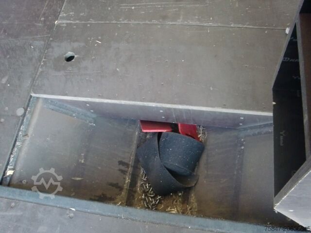 Semi-trailer with flatbed & tarpaulin Krone SDP 27 Coil 8.600 bahnverladbar