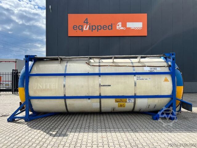 Tankcontainer Van Hool 20FT SWAPBODY 28.075L, UN PORTABLE, T11
