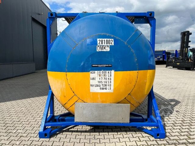 Tankcontainer Van Hool 20FT SWAPBODY 28.075L, UN PORTABLE, T11