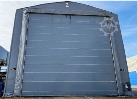 Hall construction HallGruppen 120 meter x 18 meter insulated