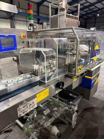 Inverterte Flowpack-Maschine. Ilapak Astra PC