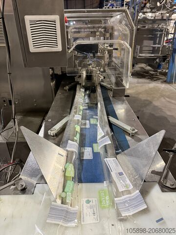 Inverterte Flowpack-Maschine. Ilapak Astra PC