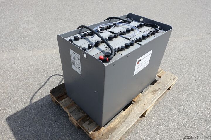 Forklift battery, battery, accumulator, storage AIM 24V 8PzS1000 76% Staplerbatterie