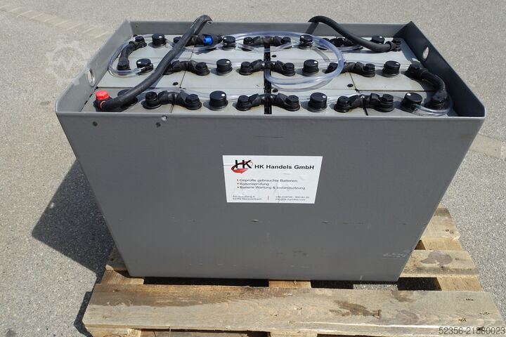 Forklift battery, battery, accumulator, storage AIM 24V 8PzS1000 76% Staplerbatterie