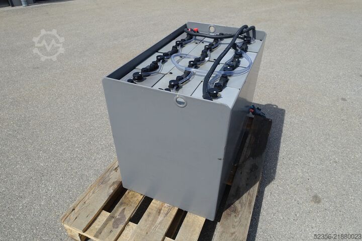 Forklift battery, battery, accumulator, storage AIM 24V 8PzS1000 76% Staplerbatterie