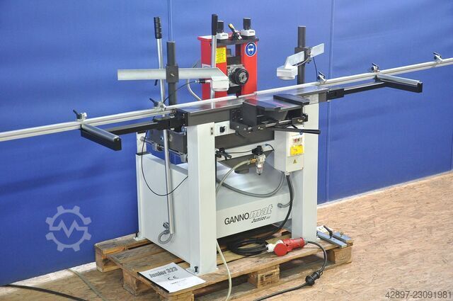 Frame drilling machine, slot mortising machine Ganner Gannomat Junior 323