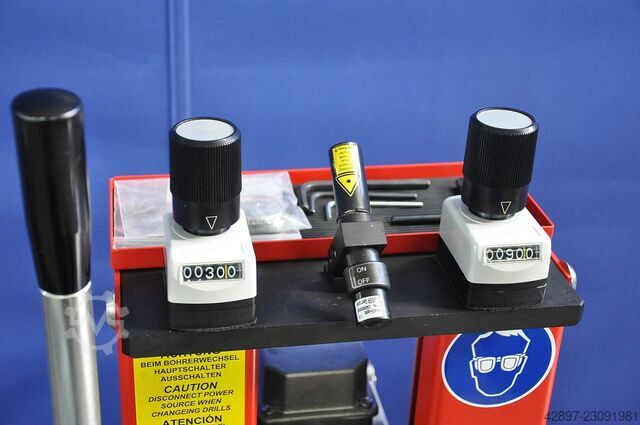 Frame drilling machine, slot mortising machine Ganner Gannomat Junior 323