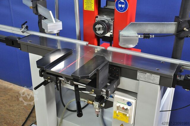 Frame drilling machine, slot mortising machine Ganner Gannomat Junior 323