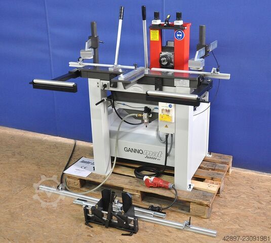 Frame drilling machine, slot mortising machine Ganner Gannomat Junior 323