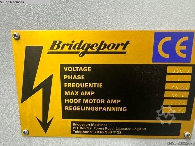 Bearbeitungszentrum - Vertikal BRIDGEPORT VMC 800/22