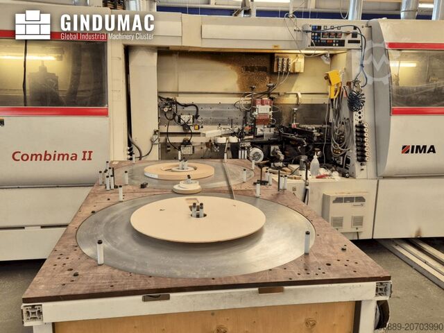 Doppelseitige Kantenanleimmaschine IMA Combima/II/390/B/L12