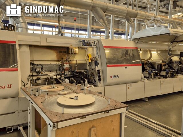 Doppelseitige Kantenanleimmaschine IMA Combima/II/390/B/L12