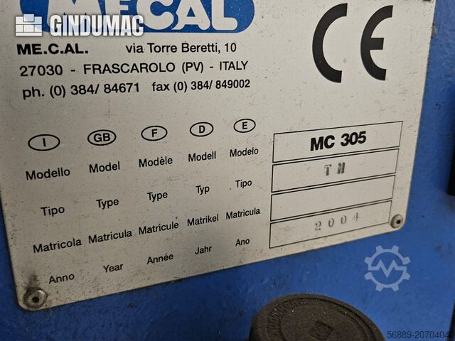 Vertical Machining Centre MECAL MC 305
