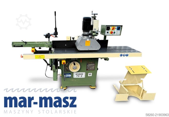 Spindle moulder with trolley GOMAD FD-2 