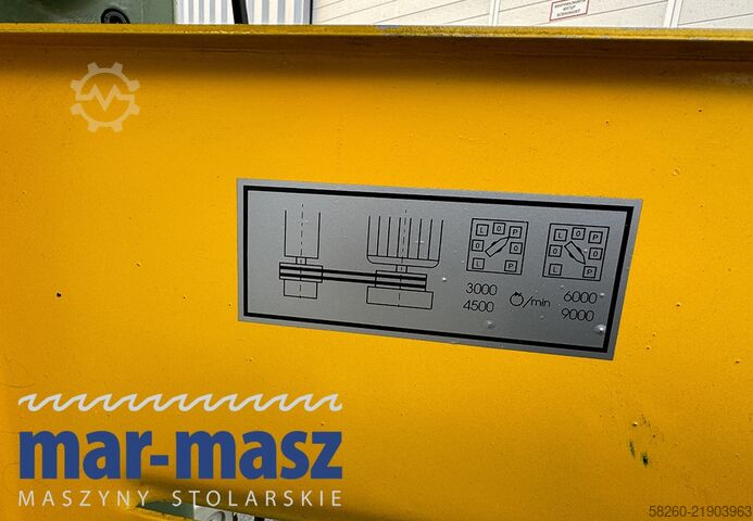 Spindle moulder with trolley GOMAD FD-2 
