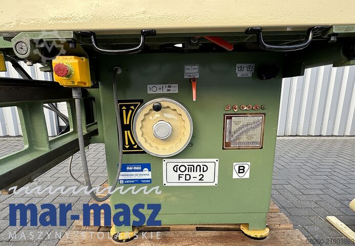 Spindle moulder with trolley GOMAD FD-2 