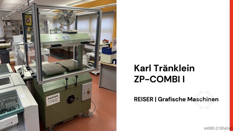 Book press Karl Tränklein ZP-COMBI I