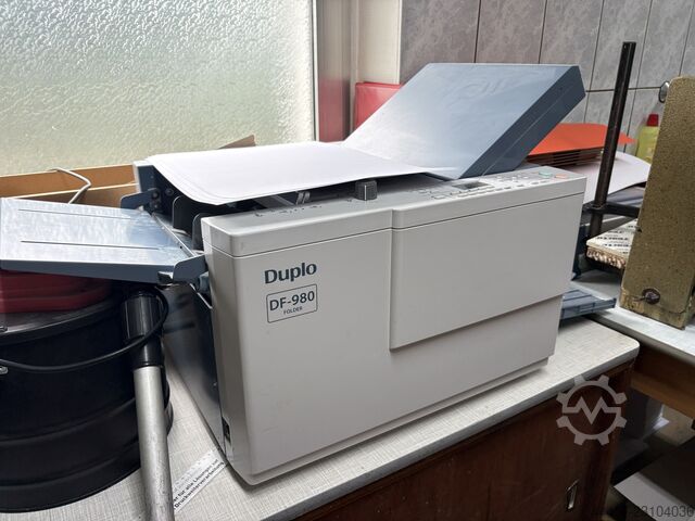 Folding machine Duplo DPL-DF-980